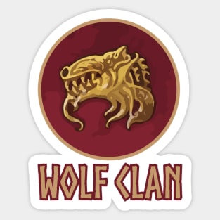 Blood Rage Wolf Clan Board Game Graphic - Tabletop Gaming Sticker